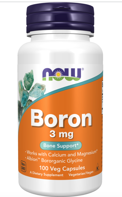 Boron 3mg 100 Veg Caps