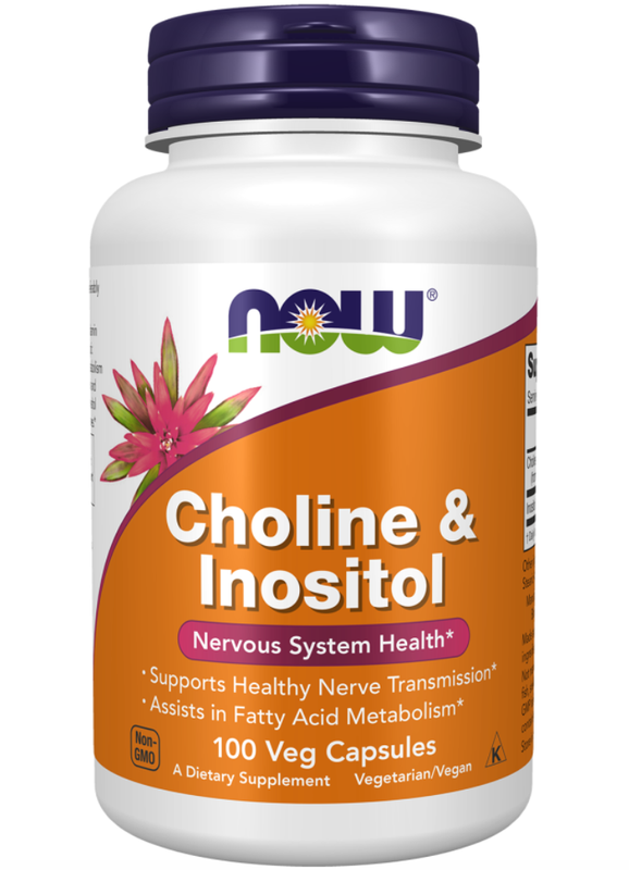 Choline &amp; Inositol 100 Veg Caps
