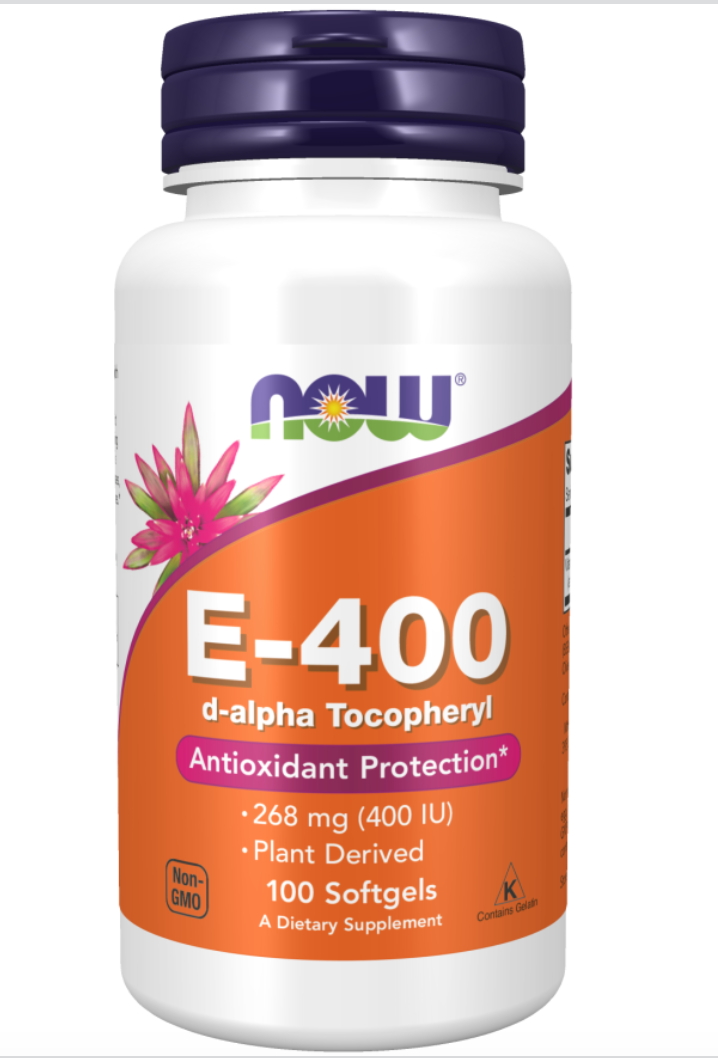 Vitamin E-400 D-Alpha Tocopheryl 100 Softgels