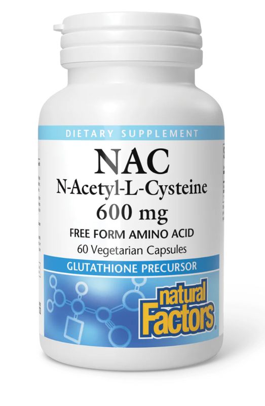 N-Acetyl-L-Cysteine Amino Acid 600 mg  (NAC)