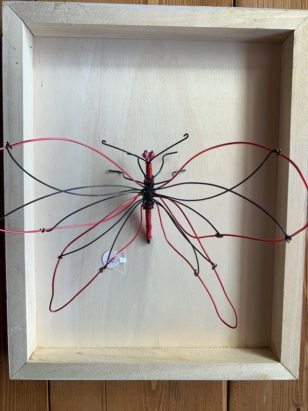 Wire Wrapped  Butterfly