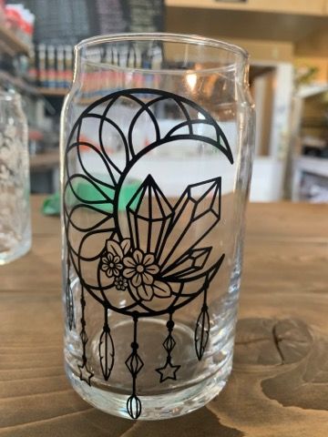 18 OZ Etched one sided
