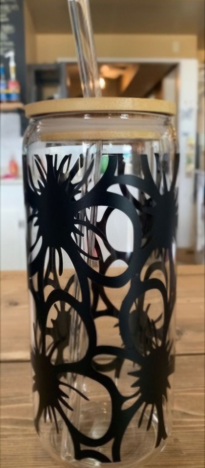 22 OZ Etched Doubled Sided
