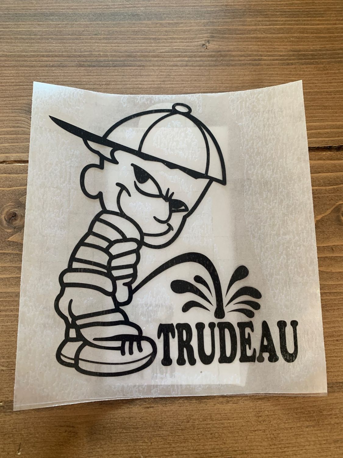 Trudeau Decals