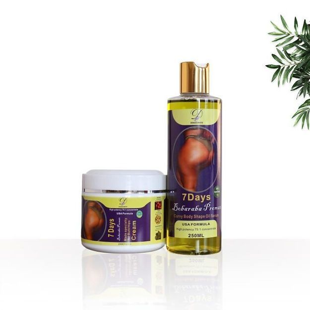 Butt lift And Enlargement MACA Massage Cream + Oil