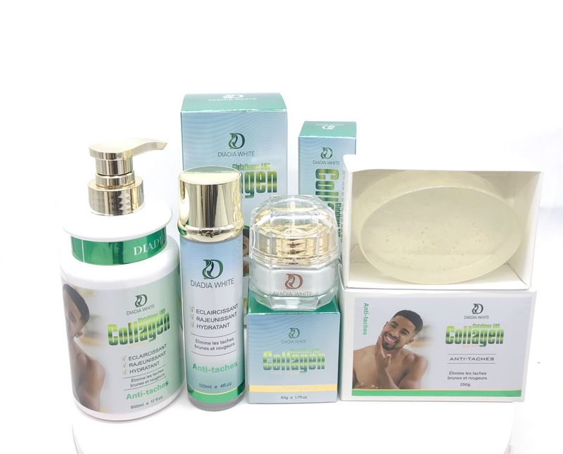 Men Skin Brightening , Lightening Boby Lotion, Serum, Face Cream, and Soap Sets