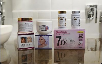 Skin whitening Miracle Super White Cream Strong Whitening Body And cream soap, glutathione gellule, collagen and vitamin c