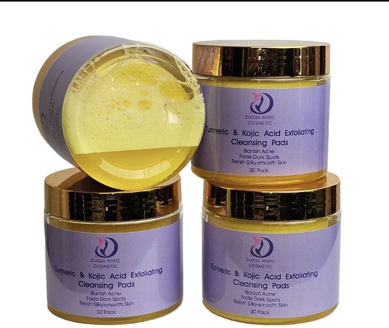 Turmeric Kojic Acid Cleansing Pads Bye Dark Marks Acne Hyperpigmentation