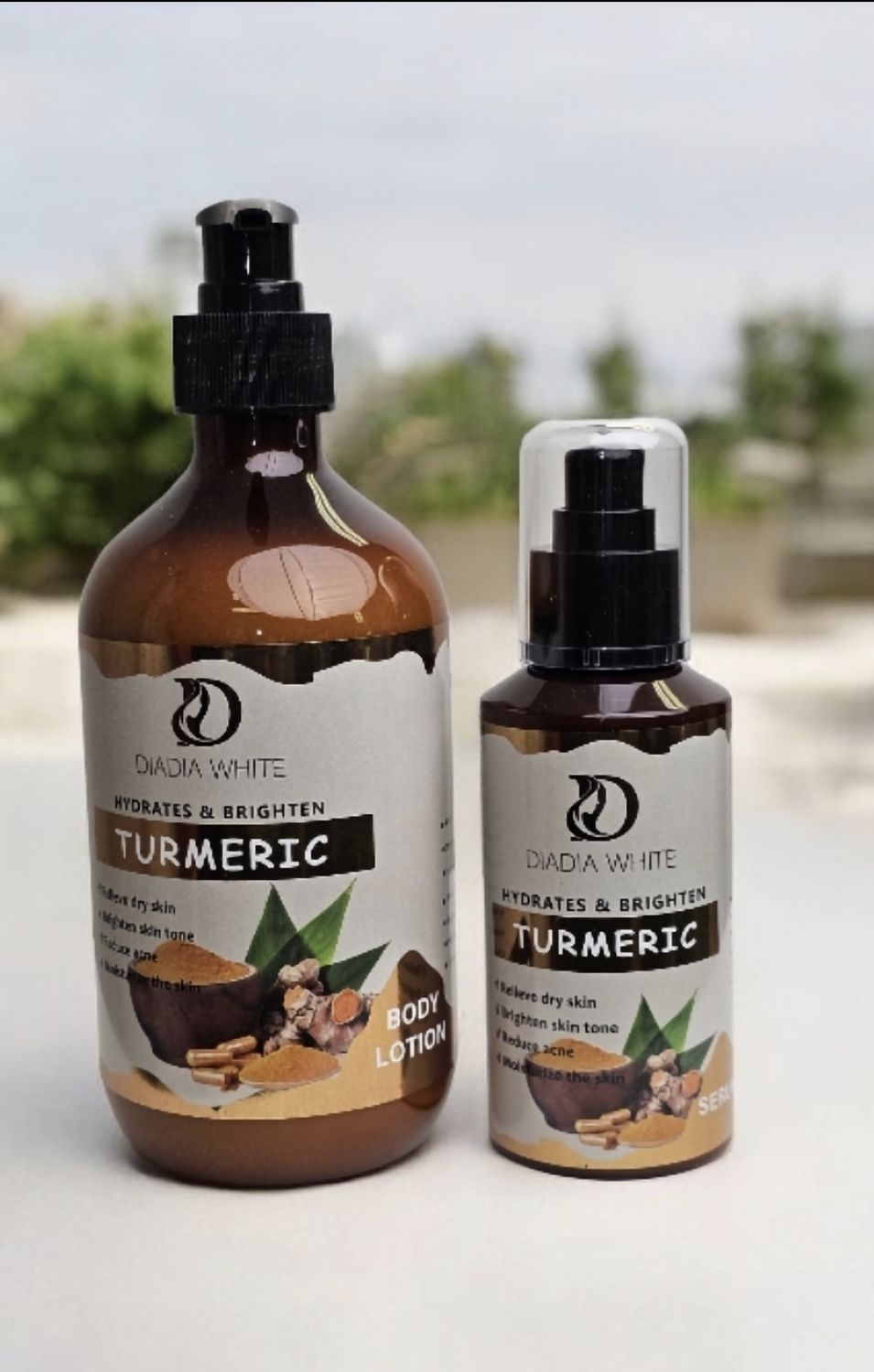 tumeric lotion and Turmeric Face Serum Oil Tumeric Soap Whitening Ance...