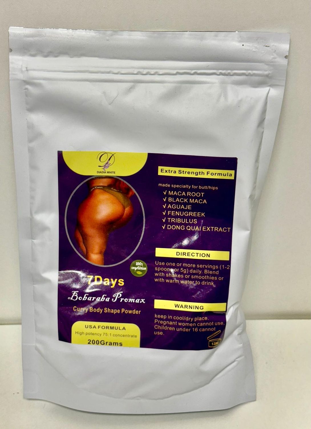 Butt and Hip Enlargement Curvy Powder