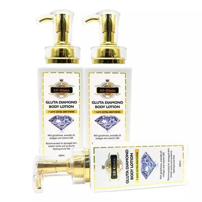 Gluta-diamond whitening Body lotion, 500ml X 1 AUTHENTIC