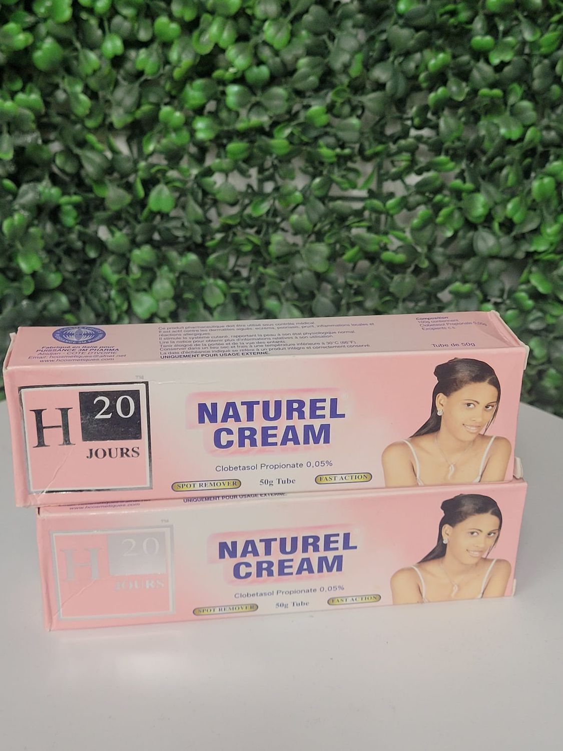 H₂0  Natural Cream 50g