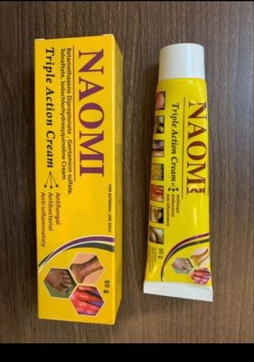 Naomi  Creme Triple Action 50g