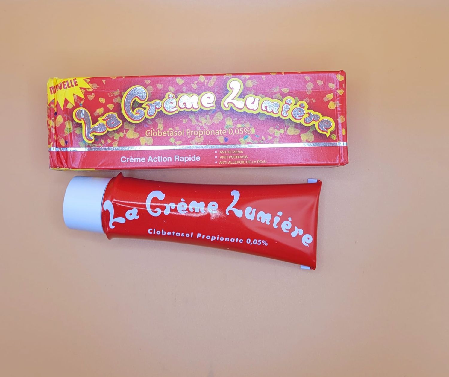 la creme lumiere pour tache noire