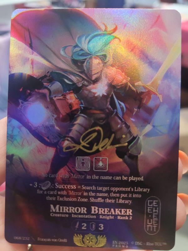 Mirror Breaker Geek Event