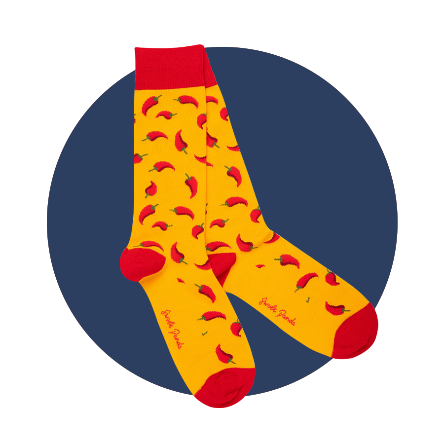 Fun Chili Socks