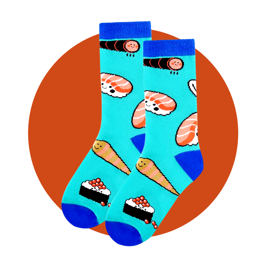 Fun Sushi Socks