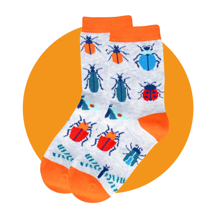 Fun Bugs Socks