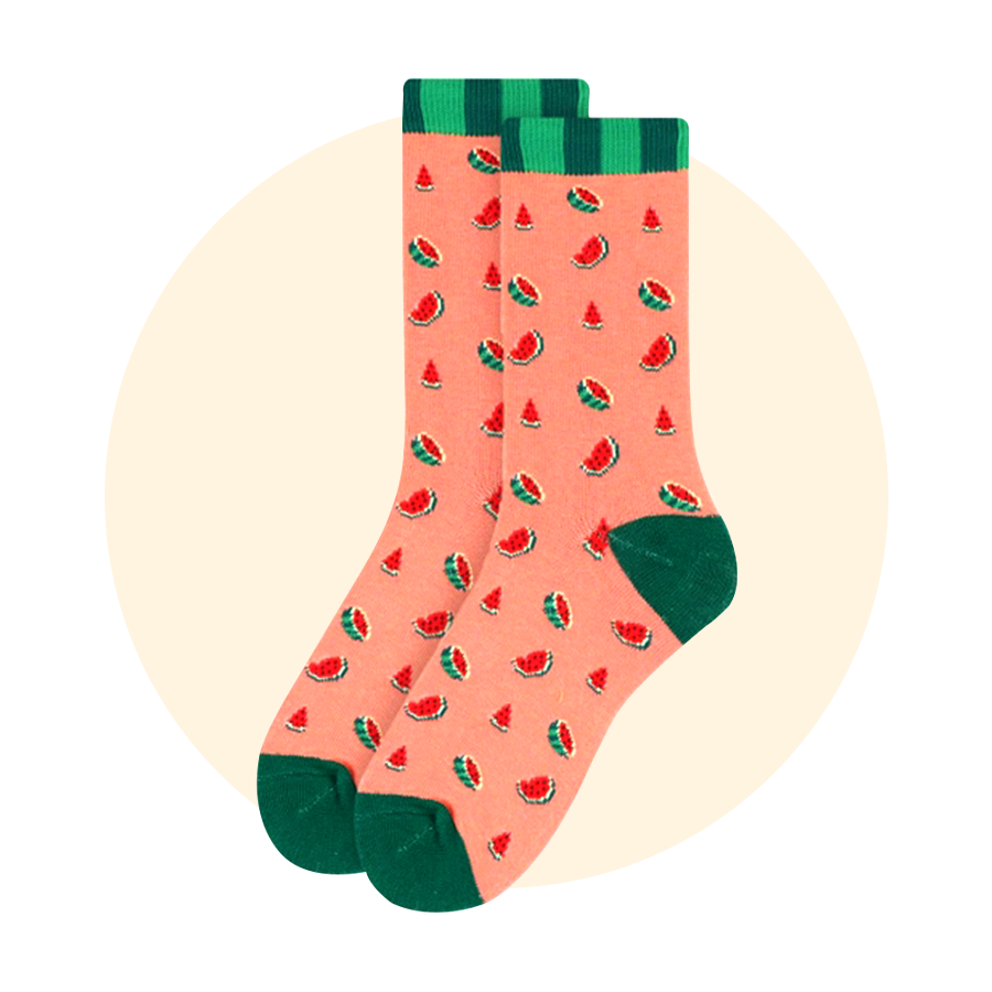 Fun Little Watermelons Socks