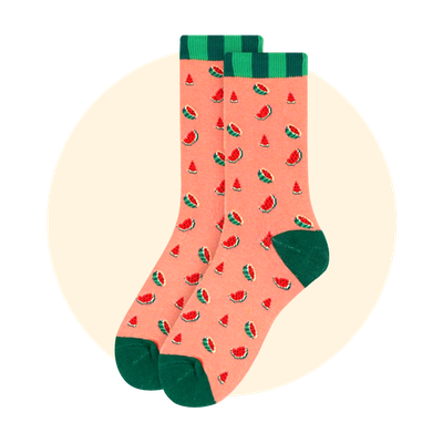 Fun Little Watermelons Socks