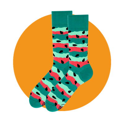 Fun Watermelon Socks