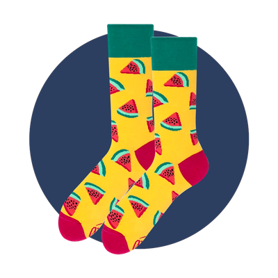 Fun Watermelon Socks