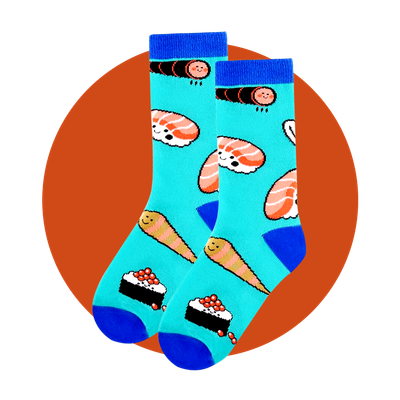 Fun Sushi Socks