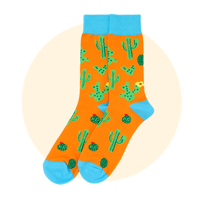Fun Cactus Socks