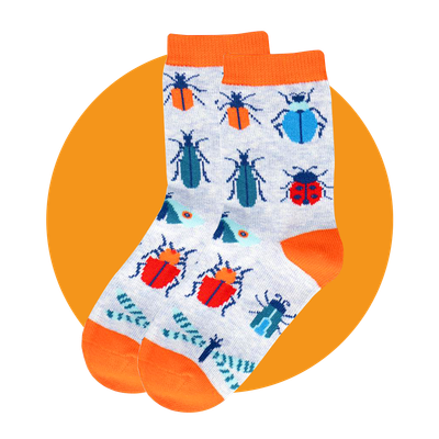 Fun Bugs Socks
