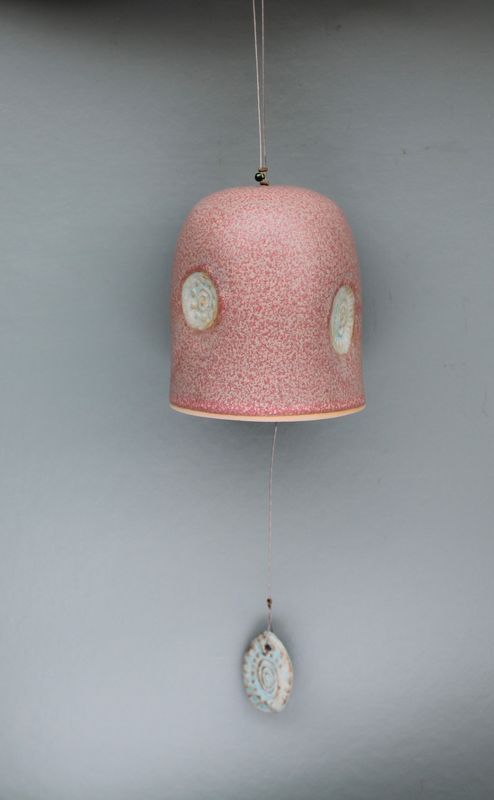 CERAMIC BELL- Purple