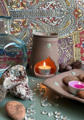 Oil Burner- Purple/ Blue