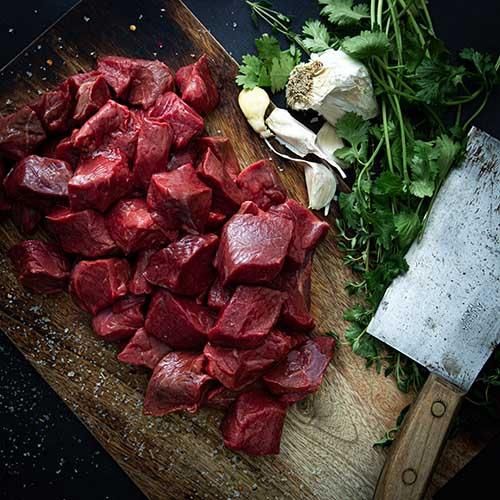 Prime NZ , Diced Beef 500 gram