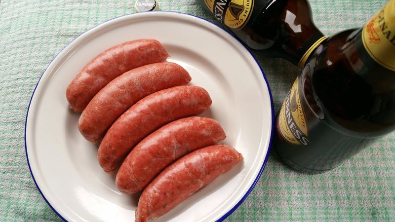 Beef & Stout Sausage 500gram (6 x Sausages)