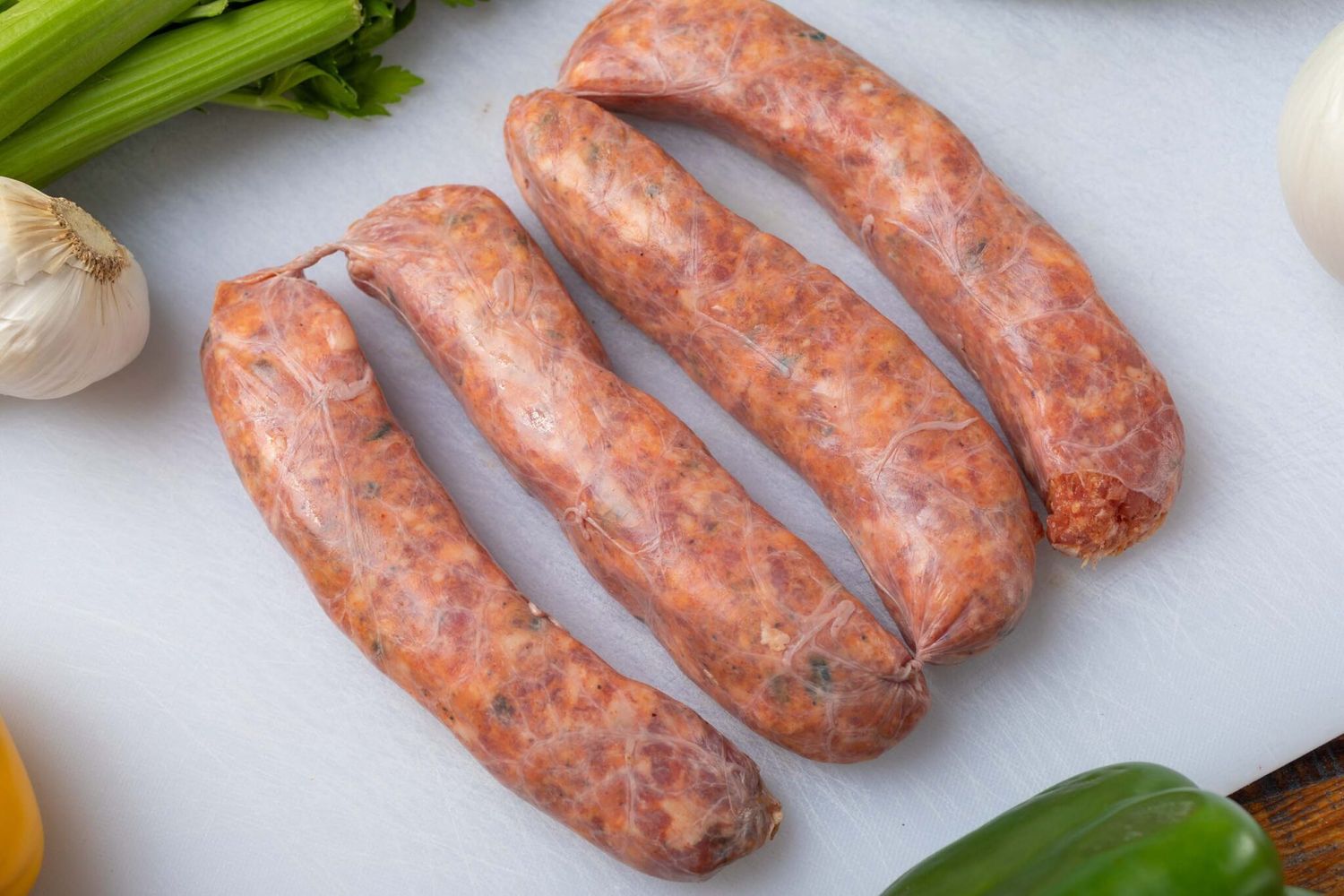 Mexican Jalapeno Sausages ( 6 x Sausages , 540 - 600gm)