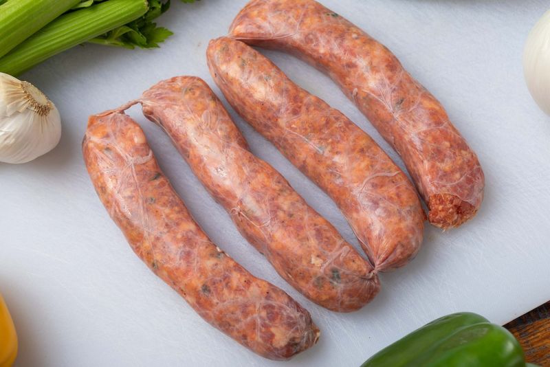 Mexican Jalapeno Sausages ( 6 x Sausages , 540 - 600gm)