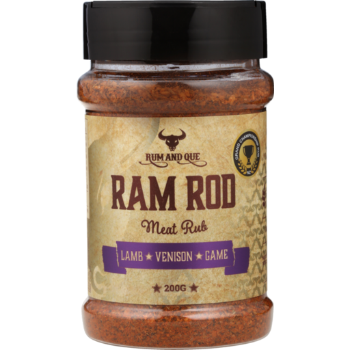 Rum & Que - Ram Rod Meat Rub Rum & Que - Ram Rod Meat Rub