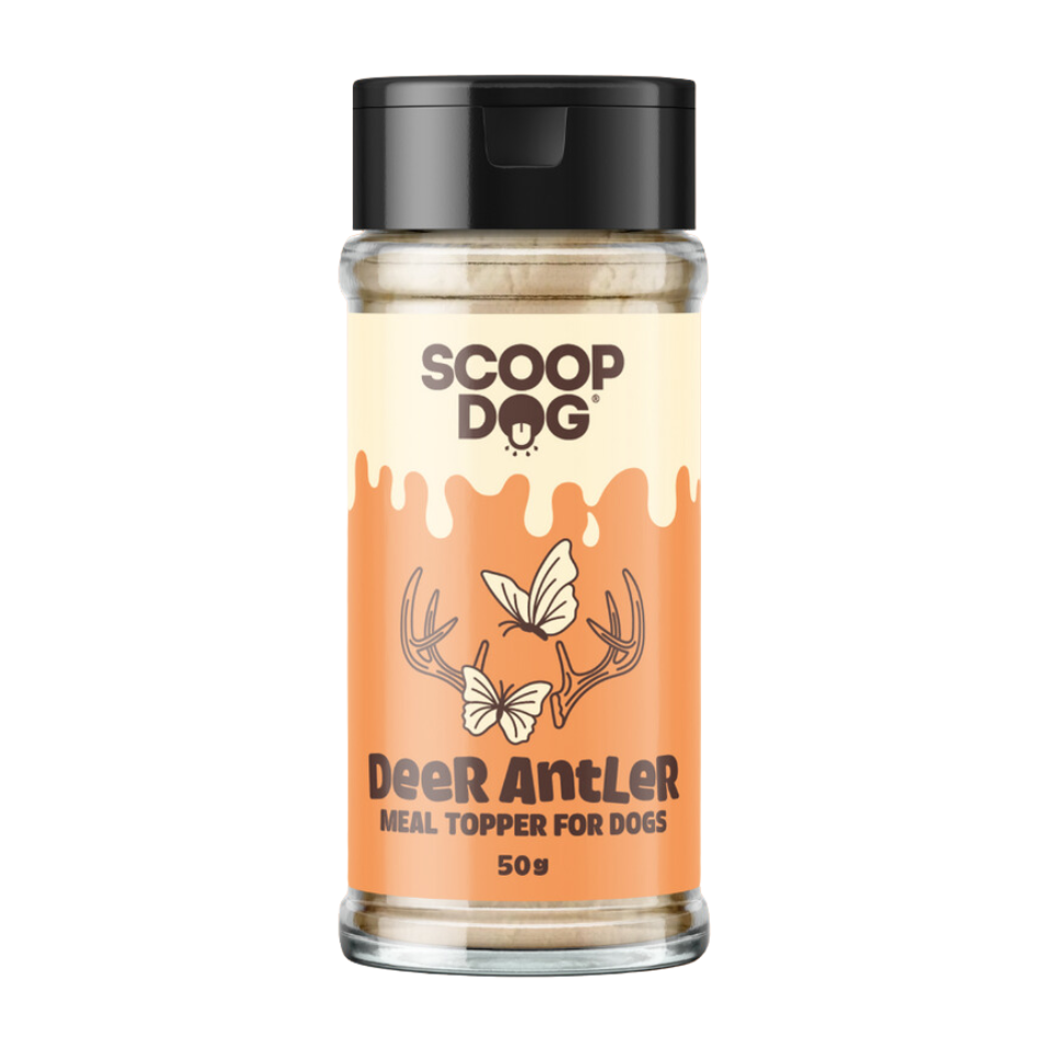 Scoop Dog Deer Antler Meal Topper for Dogs