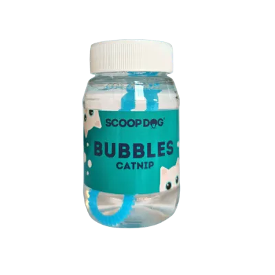 Scoop Dog Bubbles Catnip for Cats