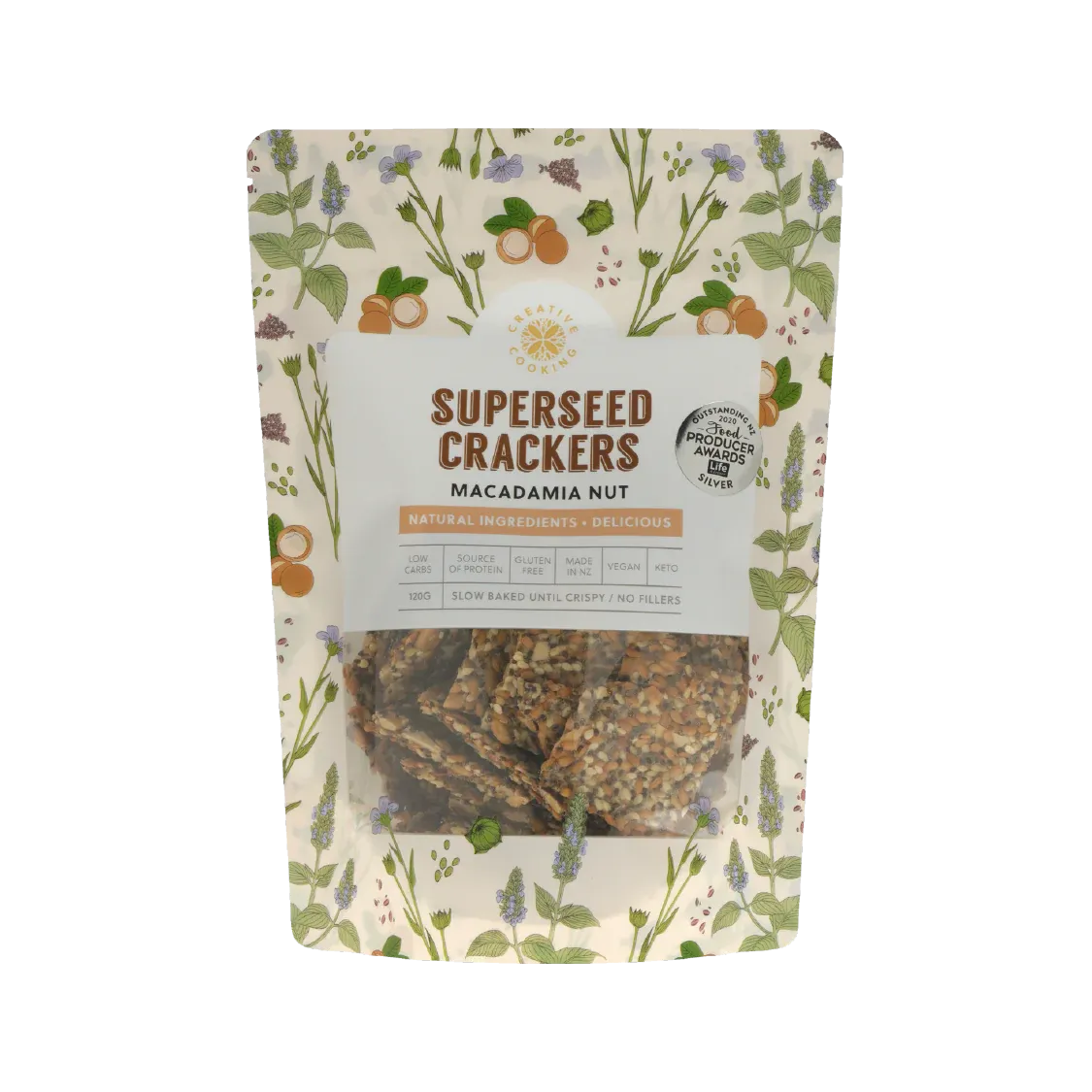 Superseed Macadamia Nut crackers