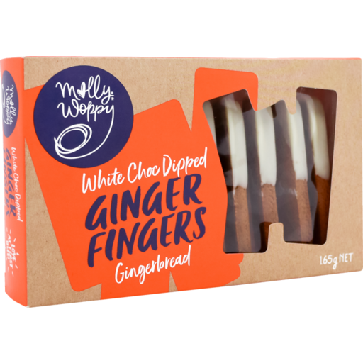 Molly Whoppy Choc Dipped Ginger Fingers