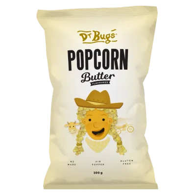 Dr Bugs Popcorn Butter Flavoured