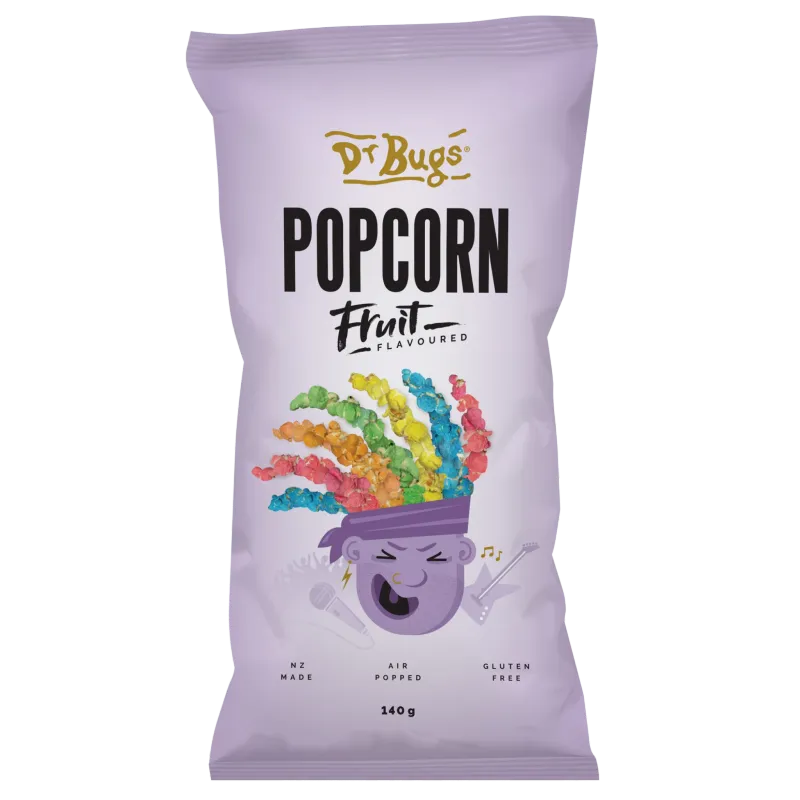 Dr Bugs Fruit Flavoured Popcorn