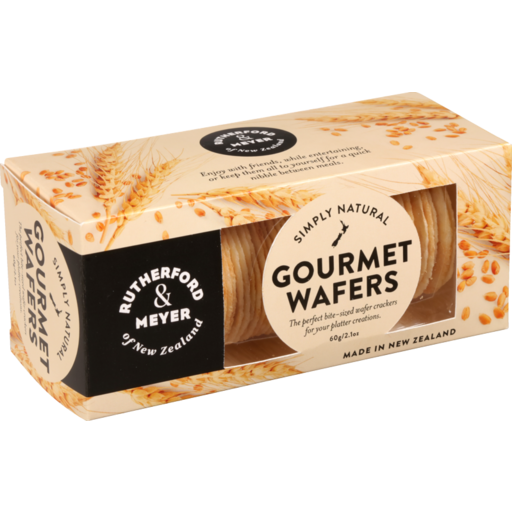 Rutherford & Meyer Gourmet Wafers - Natural