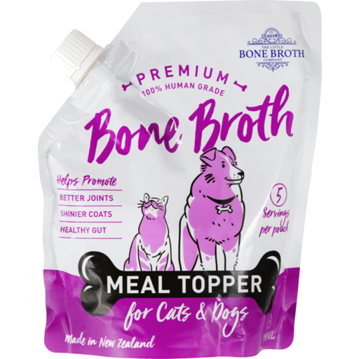 Meal Topper Bone Broth for Cats & Dogs