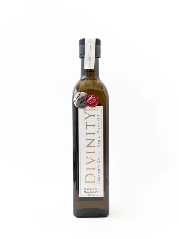 Divinity's Frantoio Premium extra virgin Olive Oil