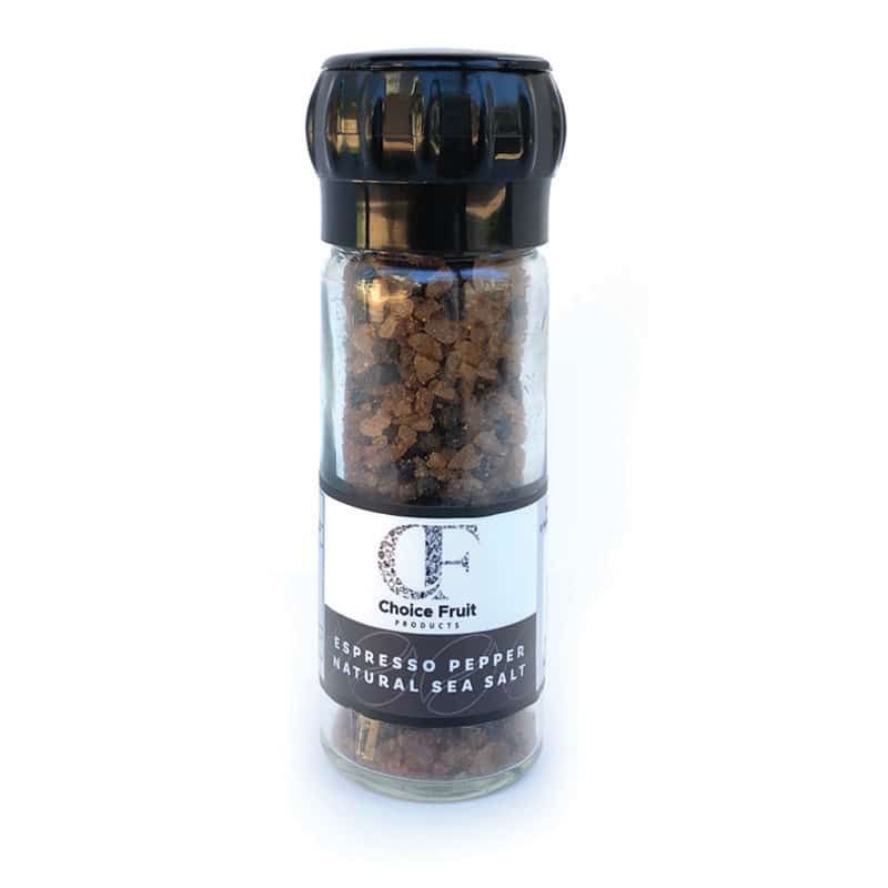 Choice Fruit's Espresso Pepper Sea Salt