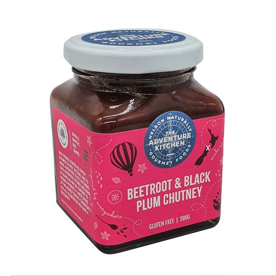 Adventure Kitchen Betroot & Black Plum Chutney