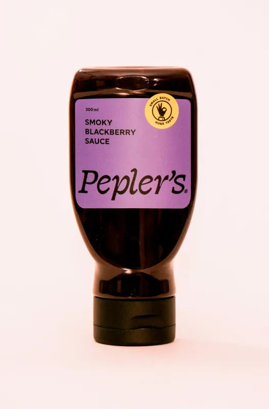Peplers Smoky Blackberry Sauce Peplers Smoky Blackberry Sauce