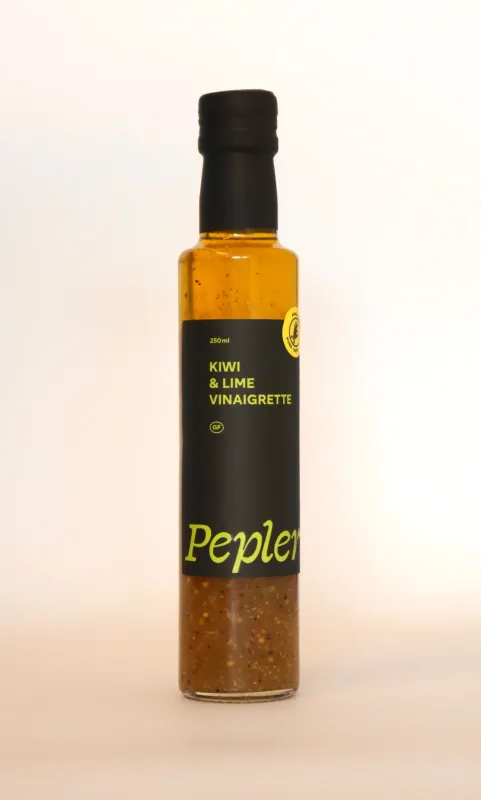 Pepler's Kiwi and Lime Vinaigrette