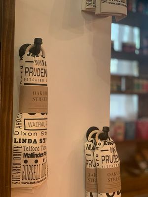 Oakura Streets Tea Towel